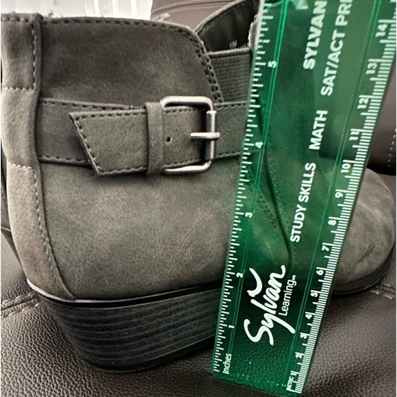 Esprit Dark Gray Booties Sz 11 - Picture 3 of 7